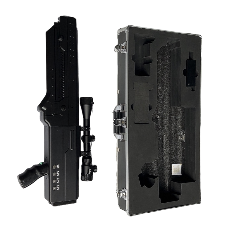  鹰潭手持便携式枪型低空防御反制四通道A型